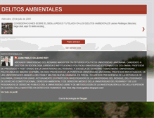 Tablet Screenshot of delitosambientalescolombia.blogspot.com