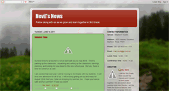 Desktop Screenshot of nevilsnews.blogspot.com
