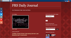 Desktop Screenshot of frsdailyjournal.blogspot.com