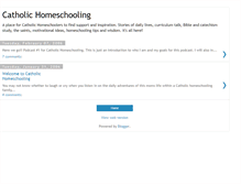Tablet Screenshot of catholichomeschooling.blogspot.com