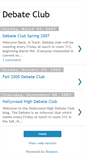 Mobile Screenshot of debateclubhollywood.blogspot.com