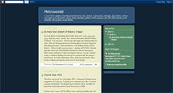 Desktop Screenshot of metrosexist.blogspot.com