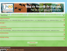 Tablet Screenshot of biologiaunad.blogspot.com