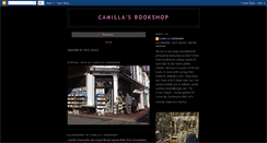 Desktop Screenshot of camillasbookshop.blogspot.com