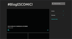 Desktop Screenshot of escomic.blogspot.com