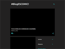 Tablet Screenshot of escomic.blogspot.com
