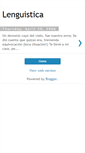 Mobile Screenshot of lenguistica.blogspot.com