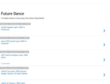 Tablet Screenshot of futuredanceworld.blogspot.com