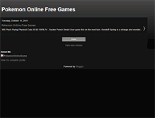 Tablet Screenshot of pokemon-online-free-games.blogspot.com