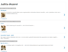 Tablet Screenshot of juditta-ekszer.blogspot.com