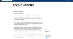 Desktop Screenshot of emlaktasonhaberler.blogspot.com