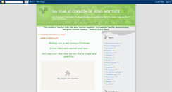 Desktop Screenshot of corazondejesus5th.blogspot.com