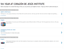 Tablet Screenshot of corazondejesus5th.blogspot.com