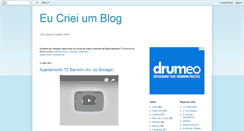 Desktop Screenshot of eu-criei-um-blog.blogspot.com
