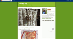 Desktop Screenshot of likemybag.blogspot.com