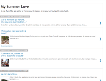 Tablet Screenshot of mysummerloves.blogspot.com