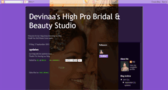 Desktop Screenshot of devinaasbridalstudio.blogspot.com