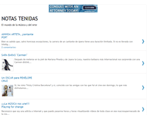 Tablet Screenshot of notastenidas.blogspot.com