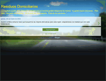 Tablet Screenshot of carlosmicilioresiduosdomiciliarios.blogspot.com