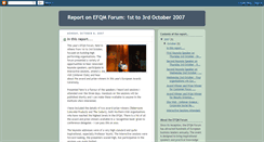 Desktop Screenshot of efqmforum.blogspot.com