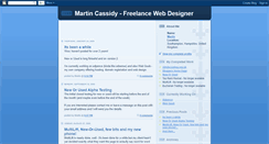 Desktop Screenshot of martincassidy.blogspot.com