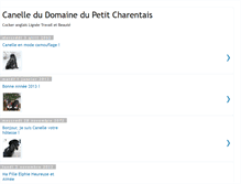 Tablet Screenshot of canelledudomainedupetitcharentais.blogspot.com