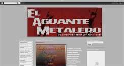 Desktop Screenshot of elaguantemetalero.blogspot.com