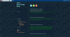 Desktop Screenshot of jpsych.blogspot.com