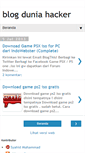 Mobile Screenshot of dunia-hacker24.blogspot.com