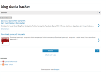 Tablet Screenshot of dunia-hacker24.blogspot.com