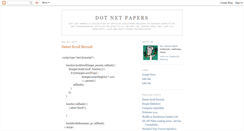 Desktop Screenshot of dotnetpapers.blogspot.com