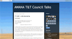 Desktop Screenshot of myawanatalks.blogspot.com