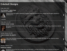 Tablet Screenshot of enkebolldesigns.blogspot.com