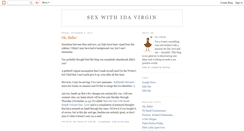 Desktop Screenshot of idavirgin.blogspot.com