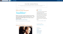 Desktop Screenshot of clubsaratoga.blogspot.com