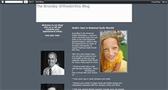 Desktop Screenshot of bronskyorthodontics.blogspot.com