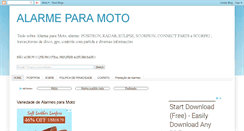 Desktop Screenshot of alarmeparamoto.blogspot.com