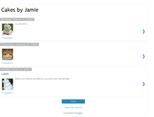 Tablet Screenshot of cakesbyjamie.blogspot.com