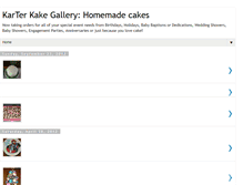 Tablet Screenshot of karterkakegallery.blogspot.com