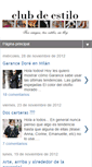 Mobile Screenshot of clubdeestilo.blogspot.com