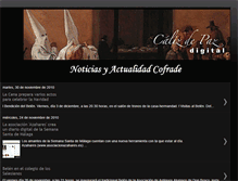 Tablet Screenshot of noticias-calizdepaz.blogspot.com