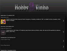 Tablet Screenshot of hobbyvinho.blogspot.com