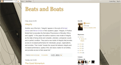 Desktop Screenshot of beatsandboats.blogspot.com