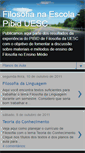 Mobile Screenshot of filosofianaescola-pibiduesc.blogspot.com