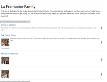 Tablet Screenshot of laframboisefamily.blogspot.com
