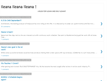 Tablet Screenshot of ileana-fan.blogspot.com