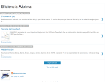 Tablet Screenshot of eficienciamaxima.blogspot.com