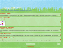 Tablet Screenshot of hackingmailserver.blogspot.com