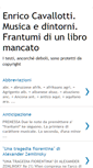Mobile Screenshot of enricocavallotti.blogspot.com