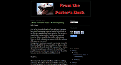 Desktop Screenshot of hoffmanpastorsdesk.blogspot.com